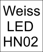 Weiss LED Hn02