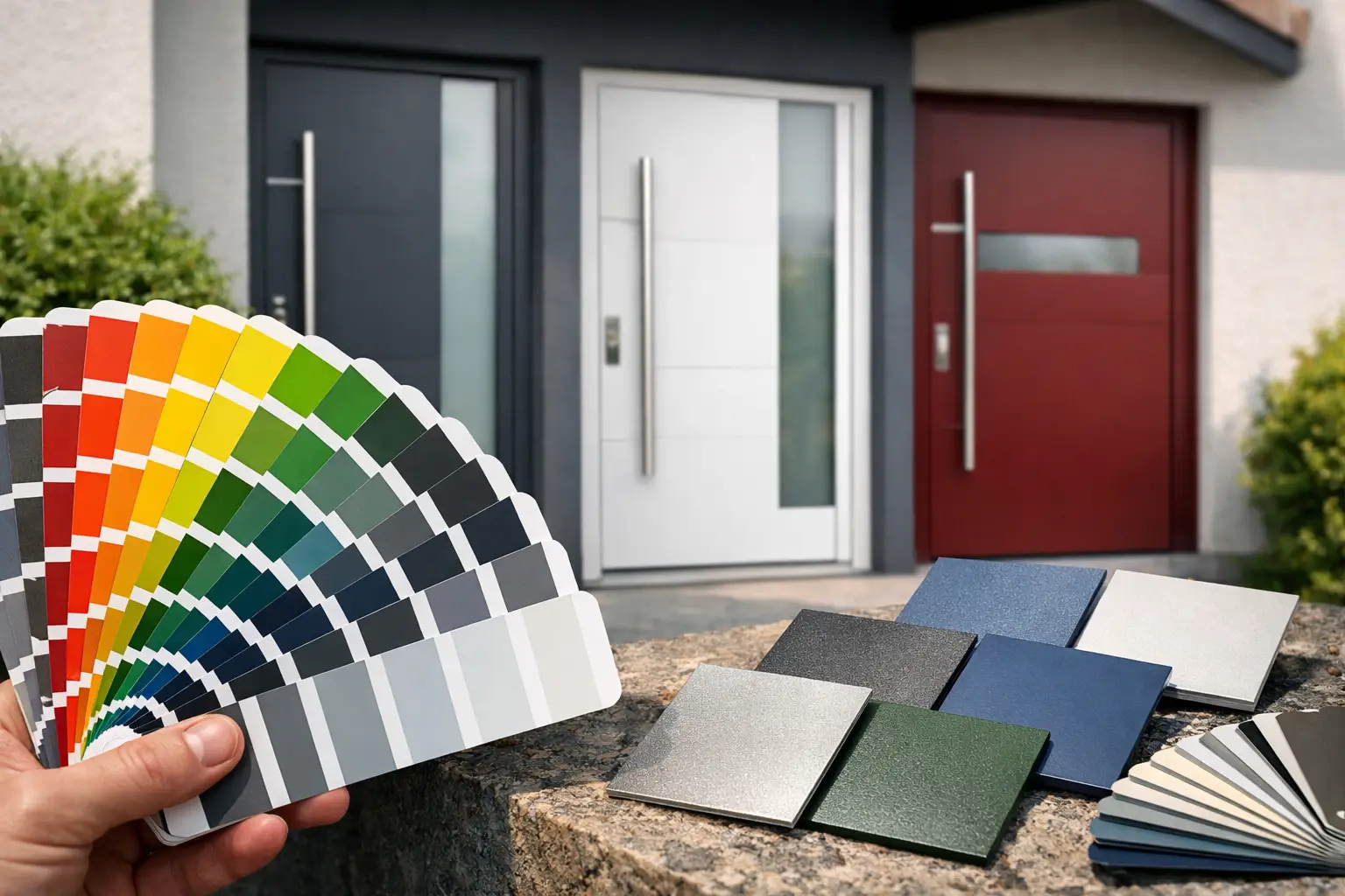 Alu Haustür Farben RAL - warum die Auswahl mehr als Geschmackssache ist
