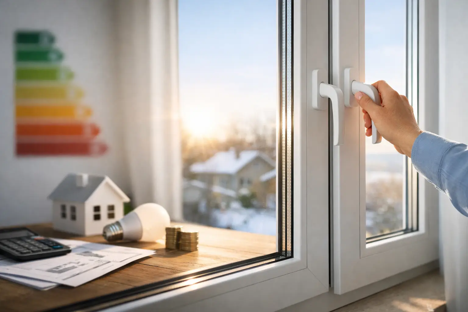 Energie sparen durch neue Fenster lohnt sich