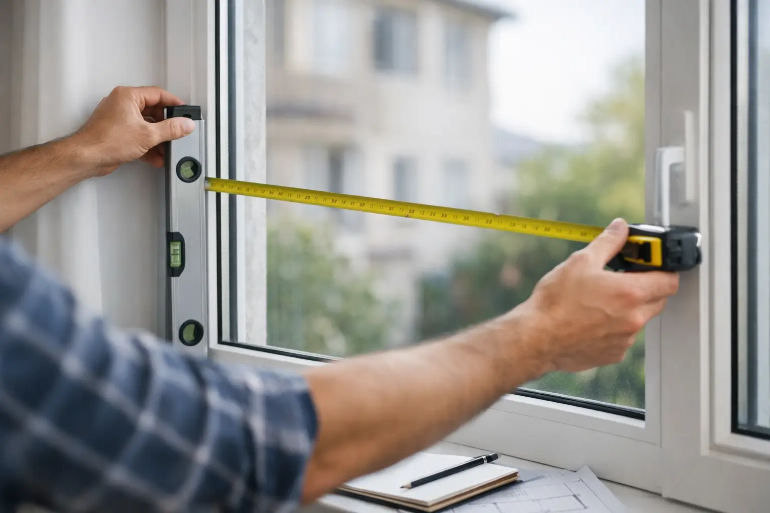 Fenster online richtig ausmessen