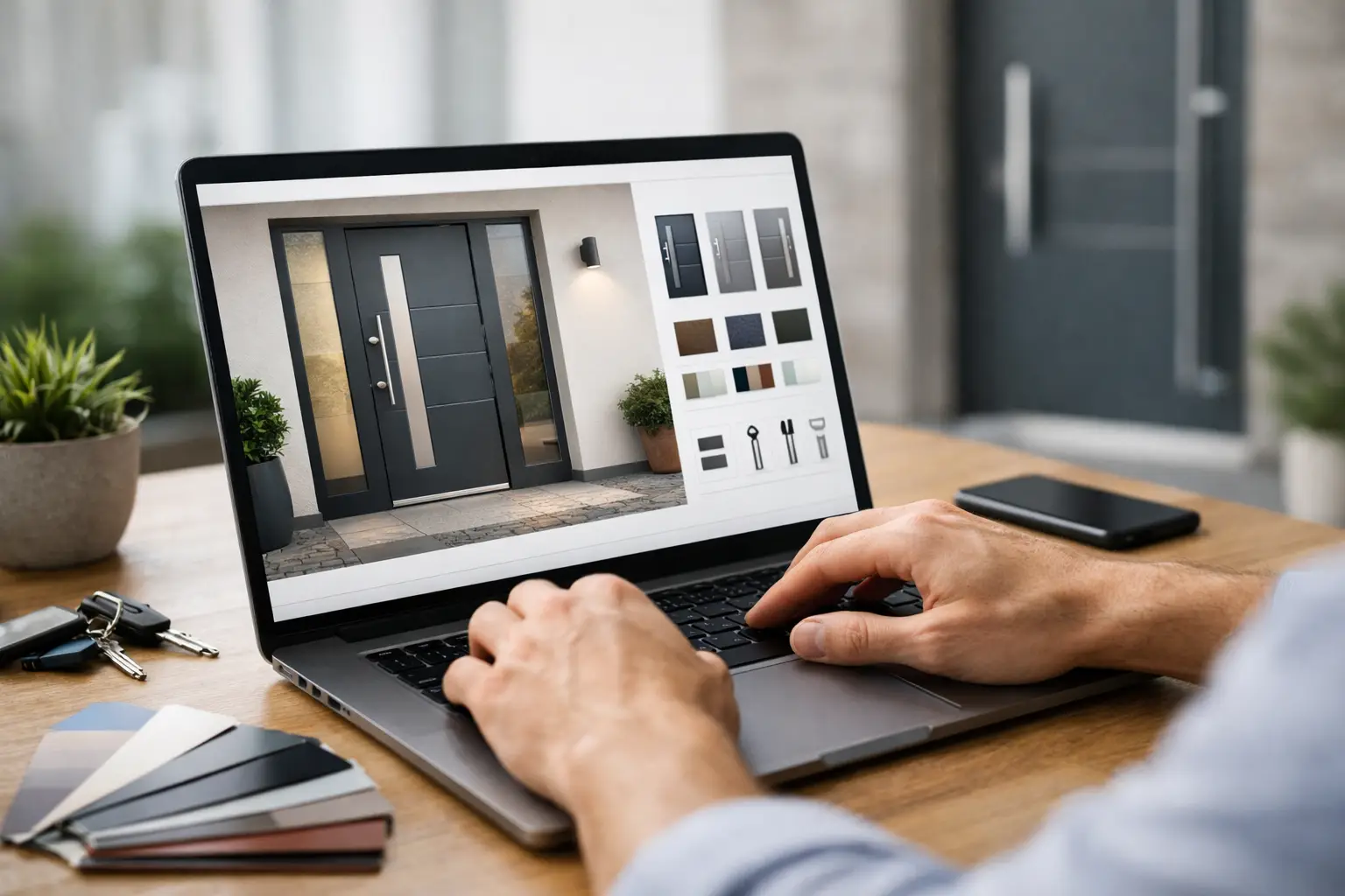 Haustür online konfigurieren