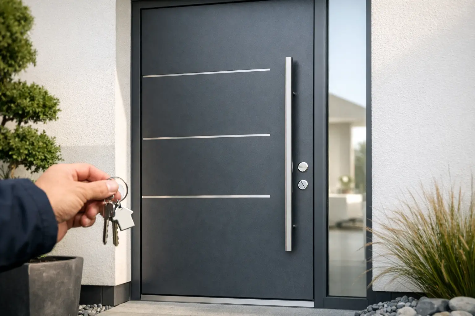 Haustür Beratung mit Farben und Materialien Beratung zur Haustür Auswahl mit Farben und Materialien