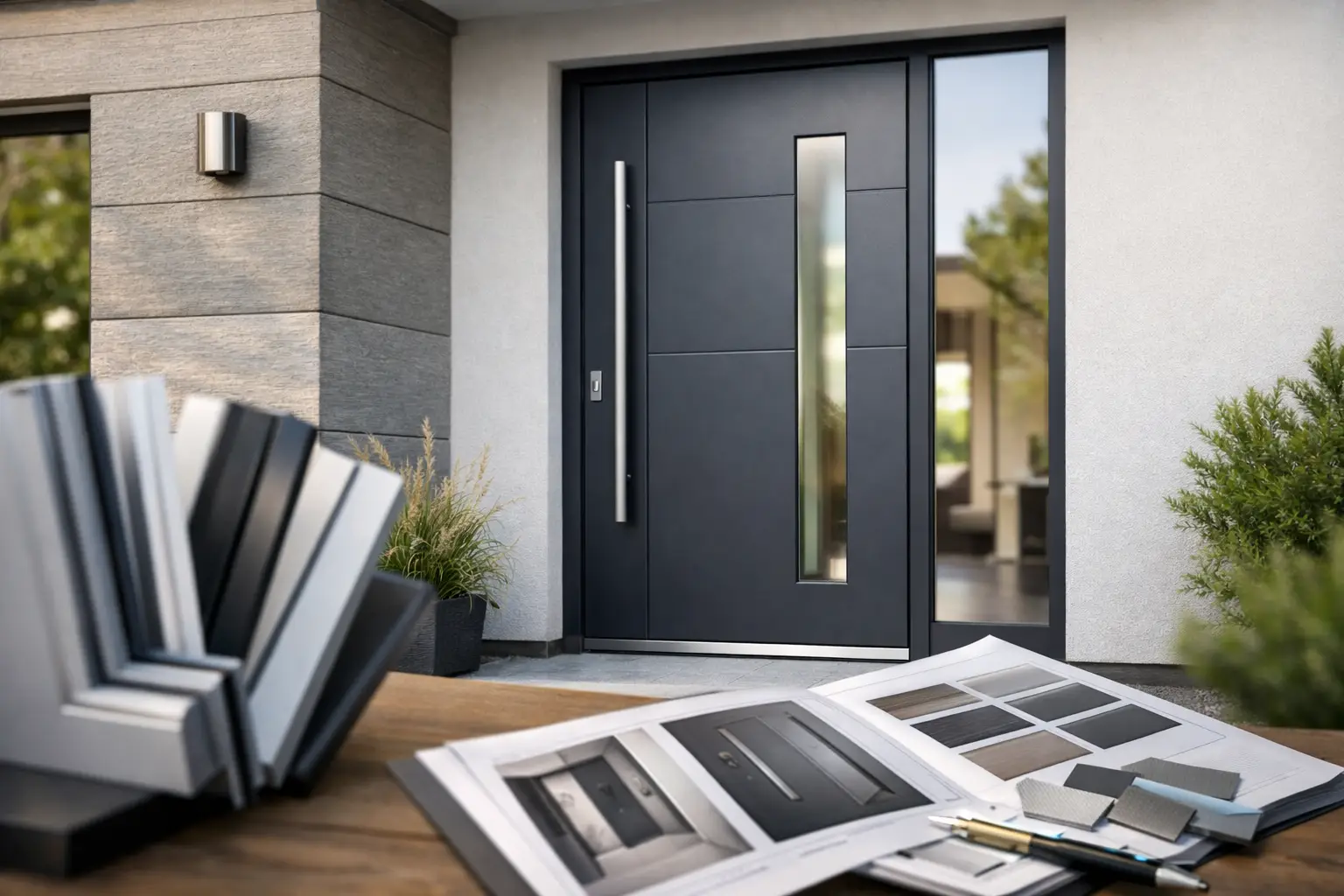 Warum Aluminium Haustüren nach Maß oft die bessere Lösung sind