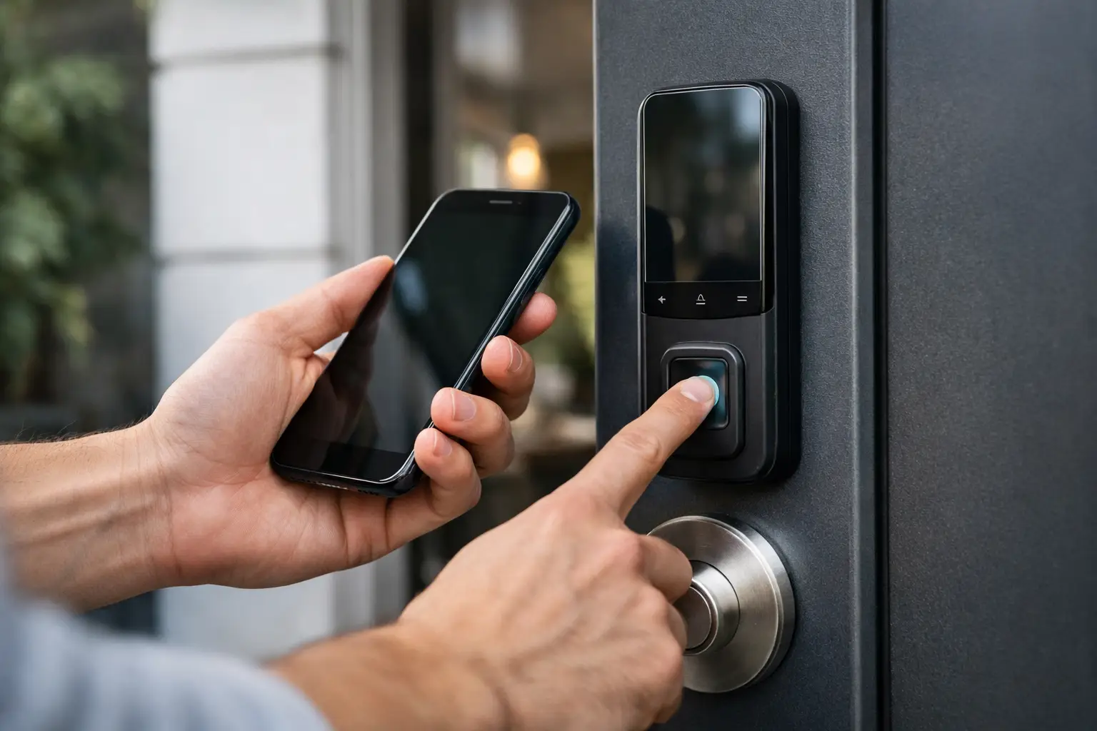Wie funktioniert Keyless Entry an der Haustür?